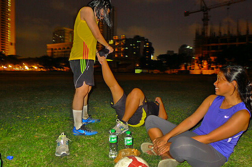 Stretcha för att motverka kramper