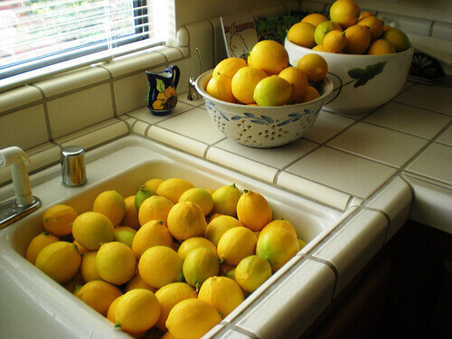 Massor av citroner