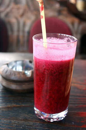 Juice på granatäpple