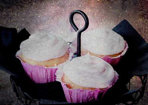 Socker på muffins