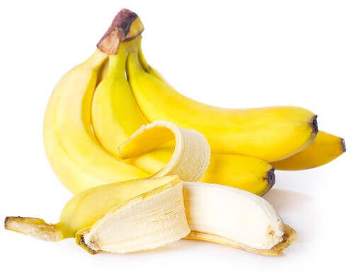 Banan innehåller fiber