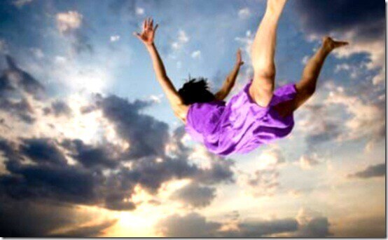 Drömmar om att man faller