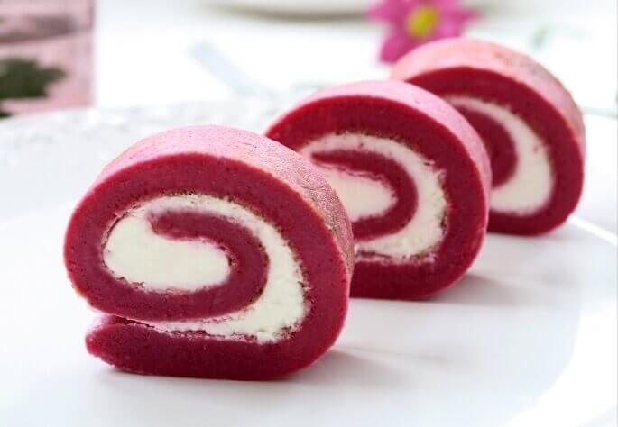 Rullar med rödbeta