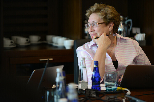 Kvinna i klimakteriet