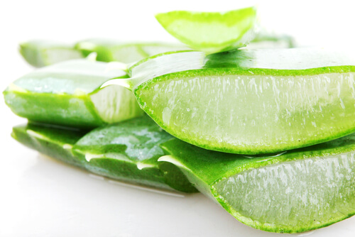 Aloe vera är lindrande