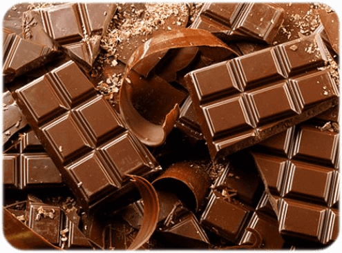 Undvik choklad