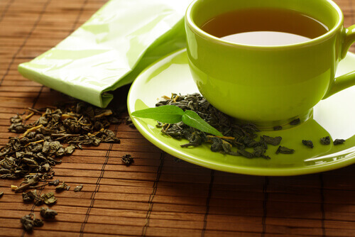 Drick en kopp te på morgonen