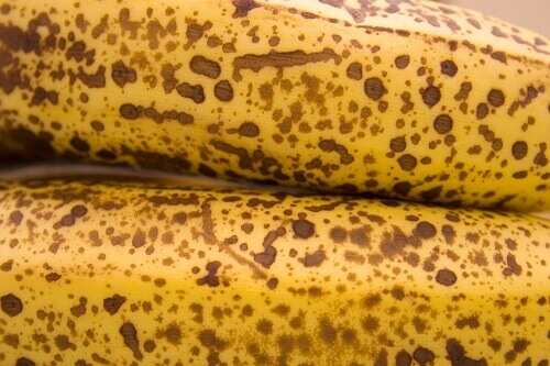 Prickiga bananskal