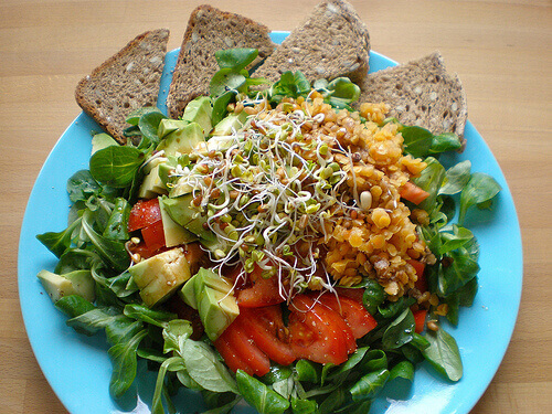 Komplett sallad
