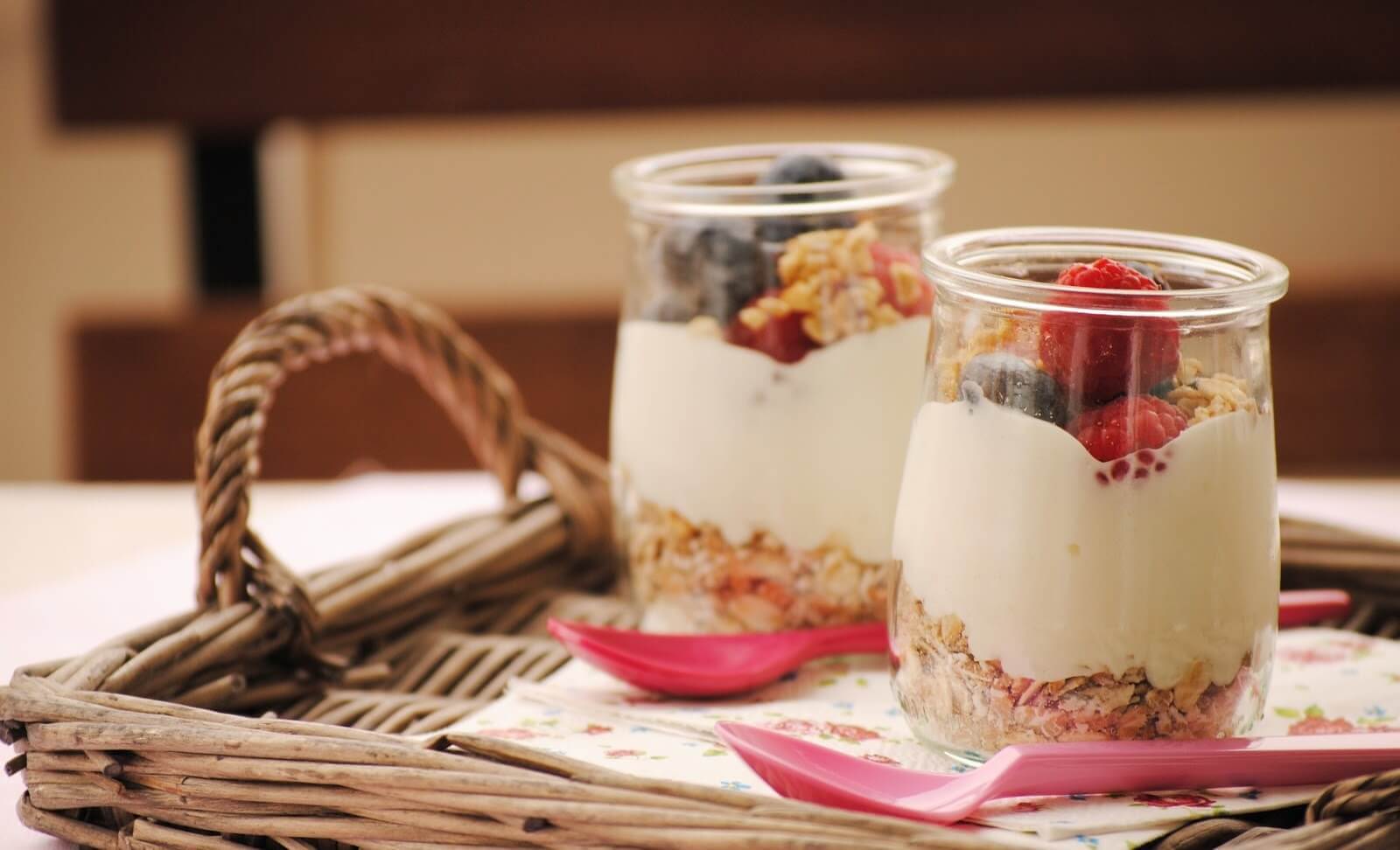 Yoghurt till frukost