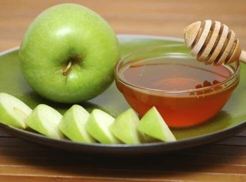 Vårda huden med äpplen