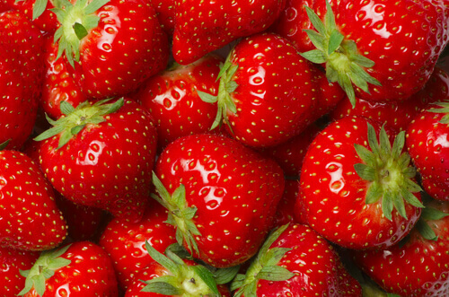 Färska jordgubbar