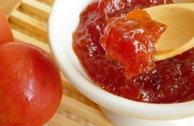 Läckert och kalorisnålt recept på tomatgelé