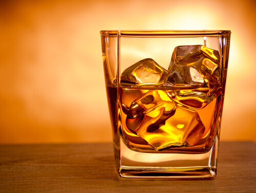 whisky i glas