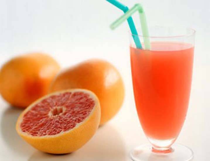 Grapefrukt och juice