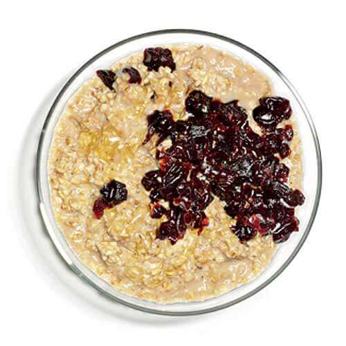 Müsli med körsbär