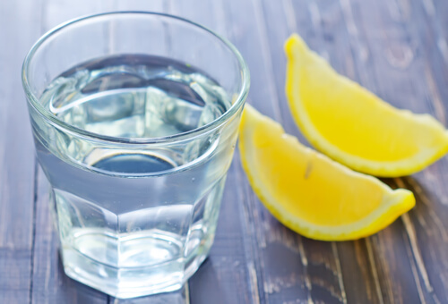 Citron med vatten