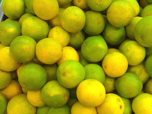 Lime och bikarbonat