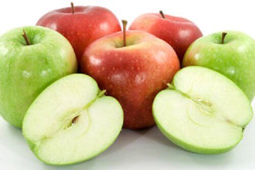 Äpplen i olika färger