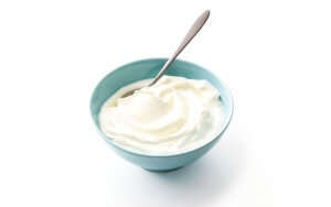 Yoghurt i skål