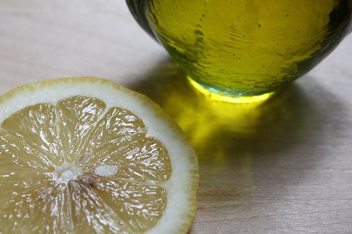 Citron och olivolja