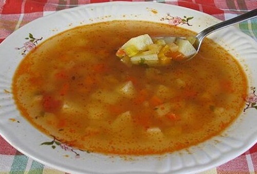 Recept på soppa som bränner fett