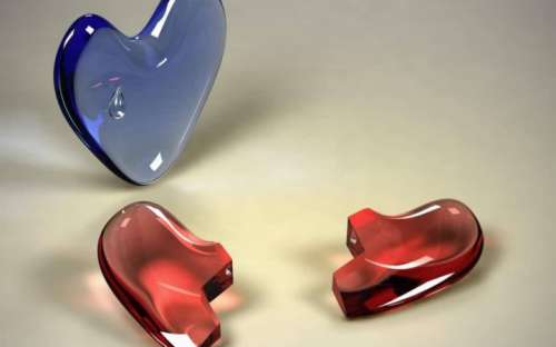 Brustet hjärta i destruktivt förhållande