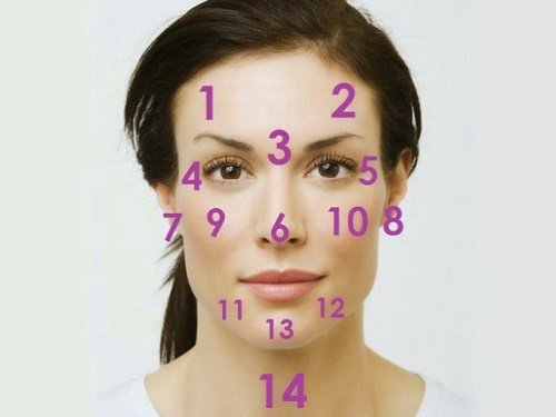 Ansiktskarta - ditt ansikte reflekterar din hälsa
