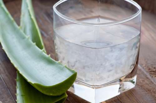 Juice på aloe vera