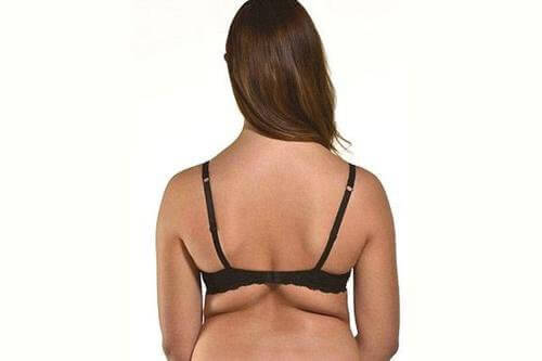 Få bort kärlekshandtagen på ryggen