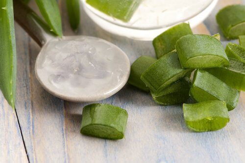 Aloe vera för hälarna