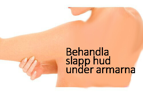 Få bort gäddhäng på armarna med naturliga metoder