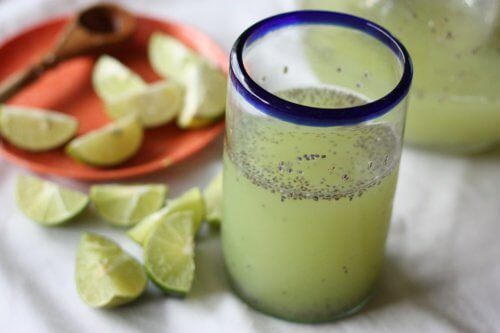 Citronjuice med chiafrön mot kolesterol