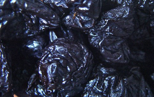 Torkade katrinplommon är bra vid bakning