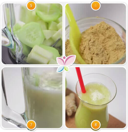 Recept på grön dryck