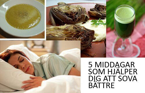 Få bättre sömn med dessa 5 middagar Få bättre sömn med dessa 5 middagar