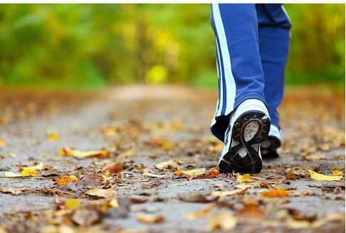 Promenader är bra för hälsan