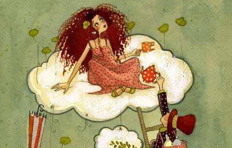 kvinna som har känslomässiga ärr