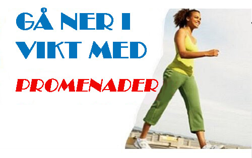 Gå ner i vikt med promenader: Gör det på rätt sätt!