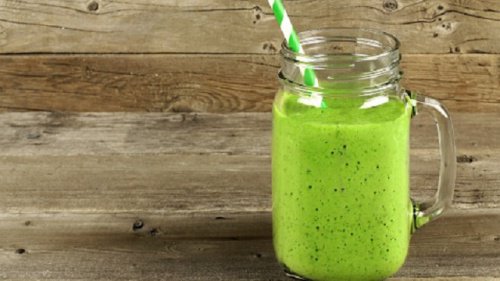 Grön smoothie mot trötta muskler