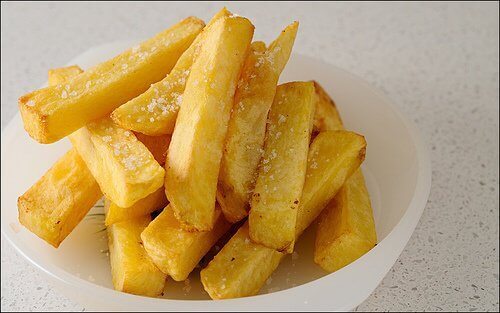 Pommes frites rekommenderas ej