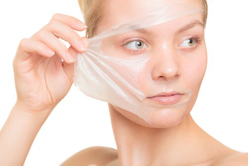 Ansiktsmask för yngre hud