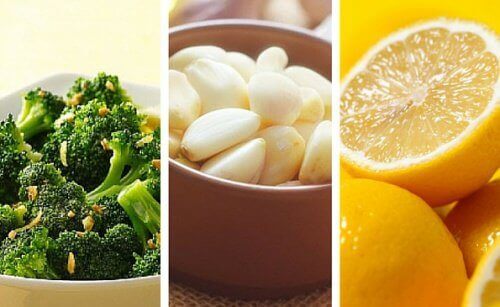 Viktnedgång & hälsa - broccoli, vitlök och citron