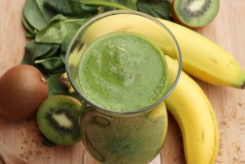 Spenat-och-banansmoothie