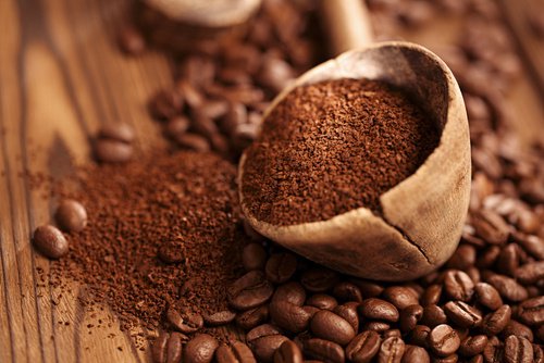 Blanda kaffe med olja