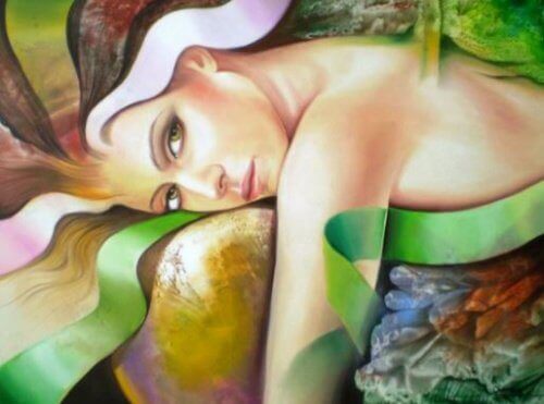 En mogen kvinna och hennes fantastiska sinne