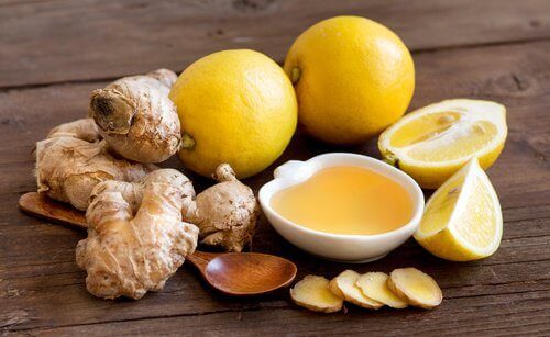 Citron-ingefära-honung