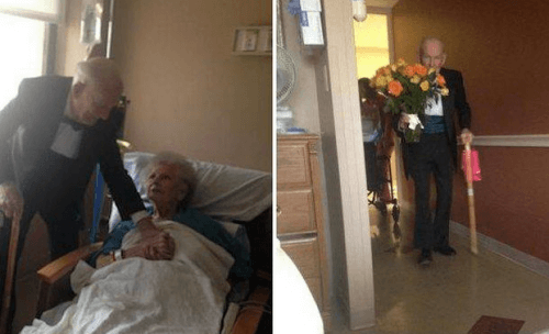 Verklig kärlek dör inte ens efter 57 års äktenskap