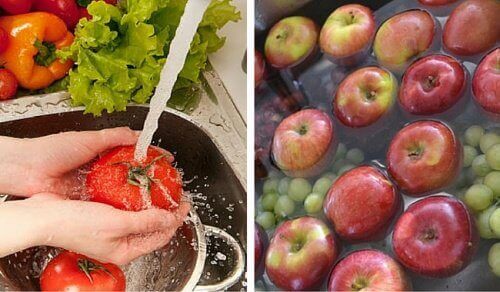 Hur du sköljer bekämpningsmedel från frukt och grönsaker