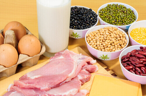 Proteinrik mat motverkar slappare hud